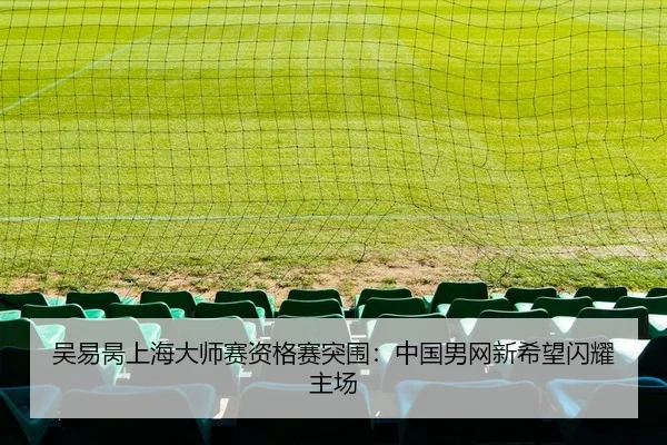 吴易昺上海大师赛资格赛突围：中国男网新希望闪耀主场